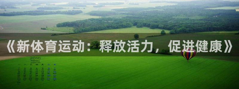 JJB竞技宝官网下载招商电话：《新体育运动：释放活力，促进健